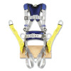 DBI-SALA 70804547837 ExoFit X100 Comfort Construction Climbing/Positioning  Safety Harness, Back/Front/Hip D-Rings, Large, Pass-Thru/Tongue