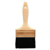 Magnolia Brush 244 Industrial Paint Brushes, 4 in wide, 2 1/4 in trim, Black Bristle, Wood handle