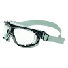 UVEX by PIP S1650DF Carbonvision Safety Goggle, Clear Lens, Black/Gray Frame, Dura-Streme, Fabric
