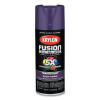 Krylon K02719007 Fusion All-in-One Paints + Primers, 12 oz, Aerosol Can, Gloss Purple