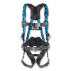 Miller by PIP AirCore AC-QC/UBL Universal Full Body Harness Steel Stand-Up Back D-Ring Quick-Connect Blue