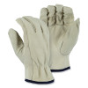 Majestic 1510B/11 Cowhide Drivers Gloves, B-Grade, 11/X-Large, Cowhide, Beige