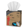 Kimberly-Clark Professional 41455 WypAll X70 Cloths, White, 8.34 in W x 16.8 in L, 100 Sheets/Unit, Box, 10 BX/CA