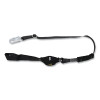 MSA 10199061 V-SERIES Utility Shock Absorbing Lanyard, 6 ft, Single, Web Loop/Small Snaphook, Arc Flash, Adjustable, 310 lb