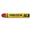 Markal 80222 Paintstik Original B Solid Paint Marker, 11/16 in dia, 4-3/4 in L, Red