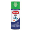 Krylon K02012777 OSHA Safety Color Spray Paint, 12 oz Fill, Aerosol Can, Safety Green, Gloss