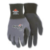 MCR Safety N96790XXL Ninja N96790 15-ga Nylon/Spandex BNF with NFT Coated Gloves, 2X-Large, Black/Gray