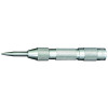 L.S. Starrett 53048 Automatic Center Punch, 5 in L, 5/8 in Tip, Aluminum