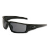UVEX by PIP S2941HS Hypershock Safety Eyewear, Gray Polycarbonate Lens, HydroShield AF, Matte Black Polycarbonate Frame