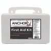 Anchor Brand 825-03-12P 25 Person First Aid Kit, ANSI 2003, Plastic Case, Wall Mount