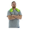 Majestic 75-8011 Evaporative Cooling Towel, 17 in W, 26 in L, High Visibility Yellow
