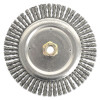Weiler 79800 Dually Stringer Bead Twist Knot Wire Wheel 7 In x 3/16 In 0.020 In Steel 5/8 In 11 UNC 9000 RPM