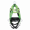 Peakworks V8255222 Contractor Harness, Side/Back D-Rings, Medium, Chest/Legs Pass Thru/Torso Friction