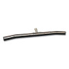 Weiler 45511 Floor Squeegee, 36 in, Curved, Black Rubber, Frame Only