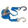 Peerless CC1815 Ratchet Tie-Down Strap, S- Hook, 1 in W, 15 ft L, 500 lb cap