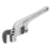 Ridgid 90107 Aluminum End Pipe Wrench, E-910, 10 in L, 1-1/2 in Pipe Capacity