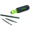 Greenlee 0153-42C 6 in 1 Multi-Tool 1/2 Inch 5/16 Inch 1/4 Inch Opening 3/16 Inch 1/4 Inch Tip 7-1/2 Inch L