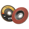 3M 7000148189 Cubitron II Flap Discs 967A, 4-1/2 in dia x 7/8 in AH, T29, 80+, 13300 RPM