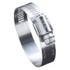 Ideal 6456 64 Series Worm Drive Clamp, 1-1/4 in to 2-1/4 in Hose ID, Stainless Steel 201/301