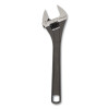 Channellock 812NW BULK 12 In Wide Jaw Adjustable Wrench Black Phosphate 1-1/2 In Opening