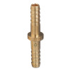 Western Enterprises 48 Brass Hose Splicers, 200 PSIG, Barb Round, 1/2 in