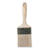 Bestt Liebco 996840300 One Coat Trim/Wall White China Brush, 11/16 in Thick, 3 in W, Beavertail Style/Sanded Wood Handle