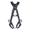 MSA 10252206 V-FIT Arc Flash Full-Body Harness, Back/Hips D-Rings, Standard, QC Chest/Leg Strap Buckles, Shoulder Padding
