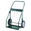 Harper Trucks 312-25 Series 300 Cylinder Truck Holds 9.25 Inch to 13 Inch Cylinders 12 Inch Semi Pneumatic Plain Wheels