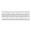 L.S. Starrett 57064 Steel Rule, 150 mm, No. 36, Steel