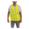 Tingley V70622-L/XL Job Sight Class 2 Mesh Vest, Large/X-Large, Polyester Mesh, Fluorescent Yellow-Green, Hook & Loop Closure