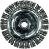 Advance Brush 82392 COMBITWIST Stringer Bead Knot Wheel, 4 1/2 in D, .02 in Carbon Steel Wire