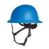 MSA  V-Gard H2 Safety Helmet, Type II, Full Brim, Rachet Suspension, Vented, Mips System, Blue