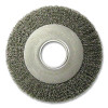 Weiler 06120 Model TLM-8 Medium Face Crimped Wire Wheel 8 In x 1 In 0.014 In Steel 4500 RPM