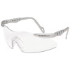 Smith & Wesson 19961 Magnum 3G Safety Glasses, Clear Polycarbonate Lens, Uncoated, Platinum, Nylon, Universal