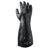 SHOWA 679710 Neoprene Elbow-Length Gauntlet Gloves, Black, Smooth, Large
