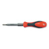 Crescent CMBD7P 7-in-1 Interchangeable Bit Screwdriver, Nutdriver, Slotted, Phillips,