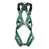 MSA 10197196 V-Form Harness Standard Back D-Ring Quick-Connect Buckles