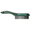 Advance Brush 85037 Shoe Handle Scratch Brushes, 10 1/4", 4X16 Rows, Carbon Stl Wire, Plastic Handle