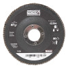 Anchor Brand 97886 High Density Flap Disc 4-1/2 Inch 80 Grit Zirconia 7/8 Inch Arbor 12000 RPM
