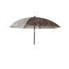 LAPCO UM7ACC Heavy-Duty Construction Umbrella, 7 ft, Camo (Black/Brown/Olive), Acrylic Coated Canvas, Includes Extension Pole/Case