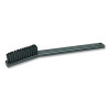 Weiler 99383 Small Hand Scratch Brush 6-1/2 In 4 x 15 Rows Black Nylon Plastic Handle