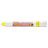 Sharpie 85005 Mean Streak Permenant Marking Stick, Yellow, Bullet Tip, 12 Count