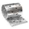 3M 7100004463 Fire Barrier Duct Wrap, 615+, 48 in W x 25 ft L, 1.5 in Thick, Silver