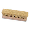Magnolia Brush 10DT Deck Scrub Brushes, 10 in Hardwood Block, 2 in L Trim, White Tampico