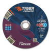 Weiler 58311 Tiger Ceramic Cutting Wheels, Type 27, 7 in Dia., 0.06 in Thick, 7/8 in Arbor