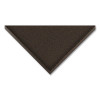 NoTrax 141S0048BL Ovation Drying and Cleaning Entrance Mat, 141, 5/16 in x 4 ft W x 8 ft L, Decalon, Vinyl Backing, Black