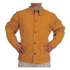Best Welds 902-Q-1-4XL Split Leather Welding Coat 30 Inch Golden Brown 4X-Large