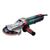 Metabo 613085420 WEPBF 15-150 Q Flat Head Angle Grinder 6 Inch 13.5 Amp 9600 RPM Paddle Brake