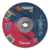 Weiler 57044 Tiger AO Cutting Wheel, 6 in dia x 0.045 in Thick, 5/8 in-11 UNC Arbor, A60T, Type 27