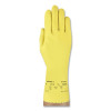 AlphaTec 120193 Natural Rubber Latex Gloves, Size 9, Yellow